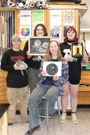 4 Art Students